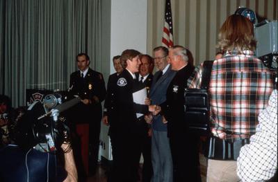 Bonnie Beers, Seattle's first professional woman fire fighter