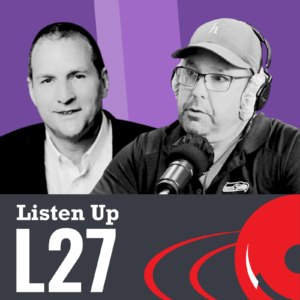 Listen Up L27 Dallas Baker and Rich Jones Cover Art