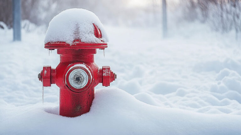 Fire Hydrant in snow