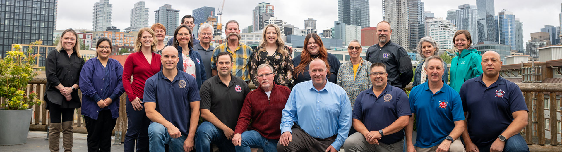 Group photo of healthCare Trust and vendors