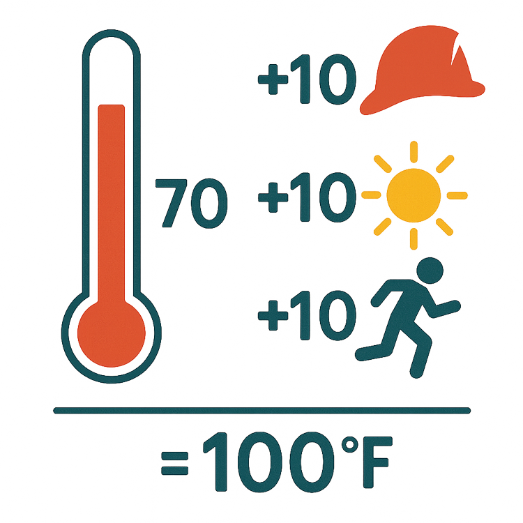 body temperature rising
